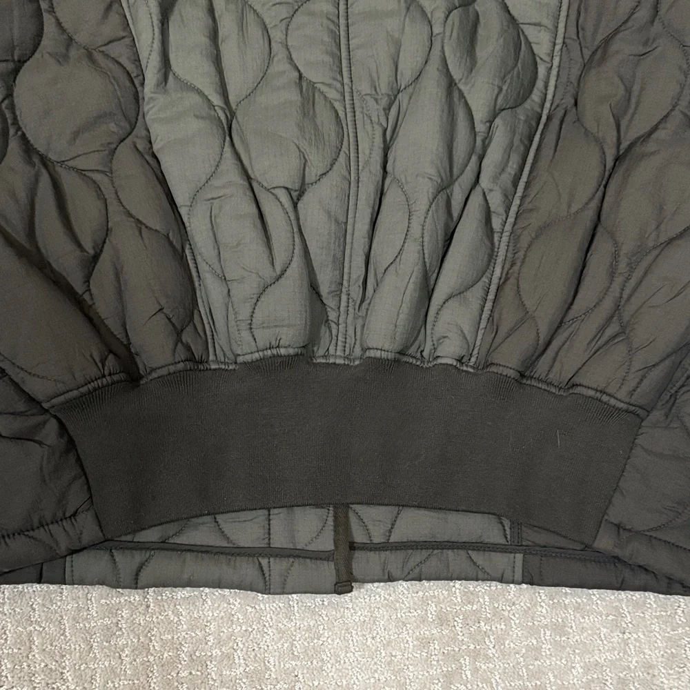 Zara Quilted Green Jacket - Picture 6 of 7